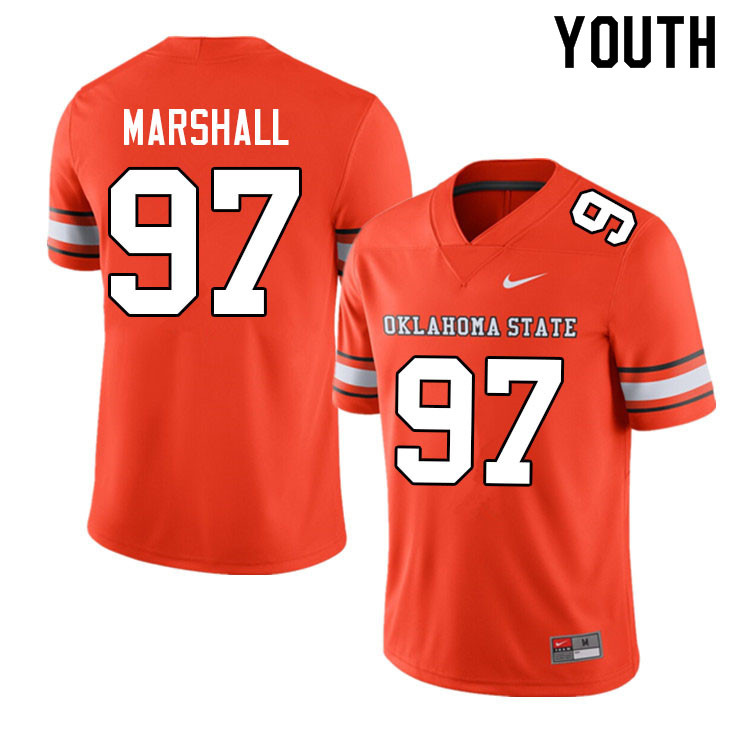 Youth #97 Ian Marshall Oklahoma State Cowboys College Football Jerseys Sale-Alternate